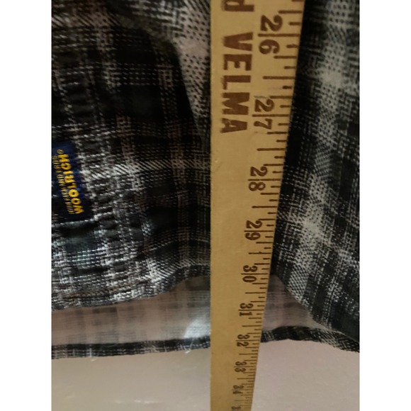 Woolrich Plaid Flannel Shirt Men's Large Long Sleeve Button Down Classic Outdoor - Picture 6 of 8